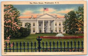 Postcard - The White House - Washington, District of Columbia