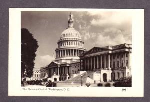 DC National Capitol Washington Real Photo Postcard RPPC RP PC Carte Postale Govt