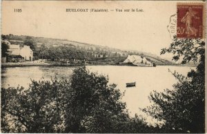CPA HUELGOAT Vue sur le Lac (143660)