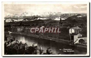 Old Postcard Grenoble Vue Generale