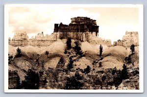 J95/ Bryce Canyon National Park Utah RPPC Postcard c1910 Fairy Castle 79