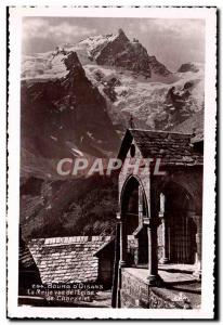 Old Postcard Bourg D & # 39Oisans Meije View L & # 39Eglise of Charzelet