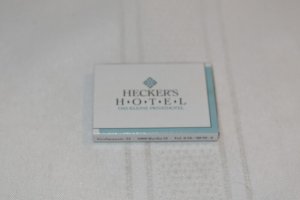 Hecker's Hotel Berlin Germany Matchbox