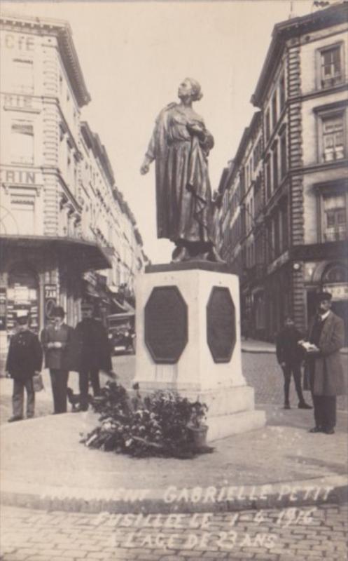 France Paris Monument Gabrielle Petit