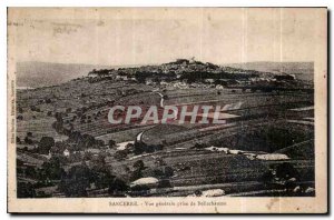 Old Postcard Sancerre General view taken Bellechaume