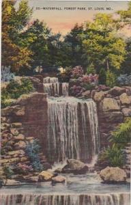 Waterfall Forest Park Saint Louis Missouri