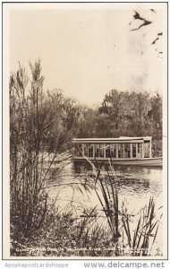 Glass Bottom Boat On Silver River Silver Springs Florida 1947 Real Photo