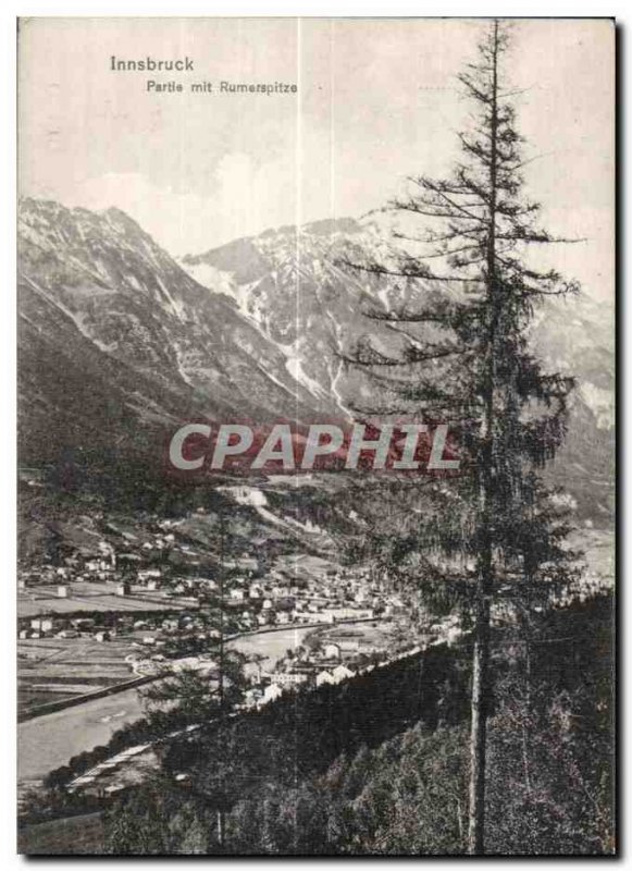 Old Postcard Innsbruck Party began Rumerspitze Austria