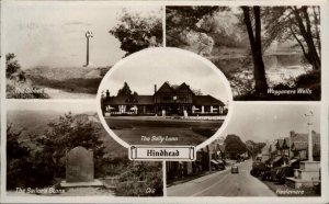 Hindhead Surrey The Sally Lunn Multi View c1950 Real Photo Postcard