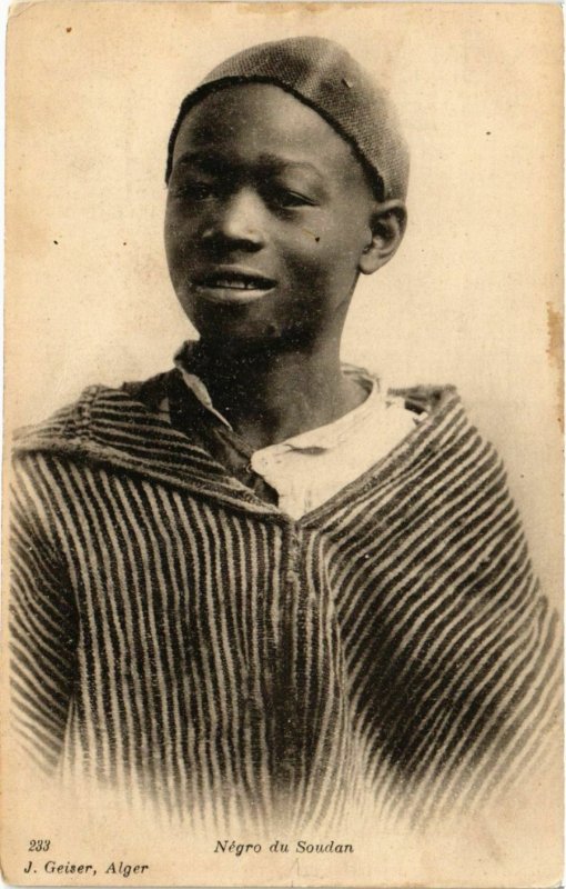 CPA AK Negro du Soudan SENEGAL (821841)