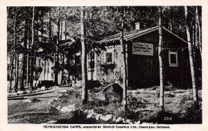 Chapleau Ontario Memegosenda Camps Photo Postcard CC4291