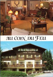 Postcard France Megeve - Hotel Au Coin du Feu