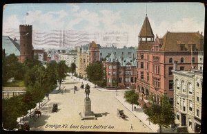 Vintage Postcard 1910 Grant Square &Bedford avenue, Brooklyn, New York (NY)