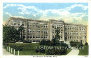 High School Building - Rockland, Massachusetts MA  