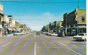 Canada Fifth Street Looking North Lethbridge Alberta