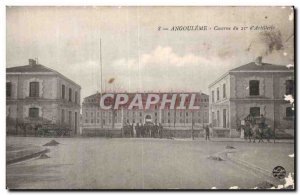 Angouleme - Barracks of the 21 Artillery - Old Postcard