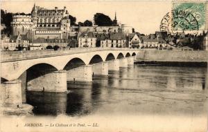 CPA AMBOISE - Le Chateau et le Pont (298654)