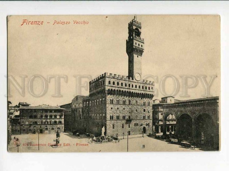 3039145 ITALY Firenze - Palazzo Vecchio Vintage PC