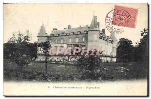 Old Postcard Chateau de Rambouillet South Facade