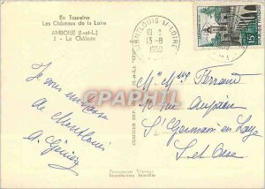 Postcard Modern Touraine castles of the Loire Amboise (i and l) the castle 2