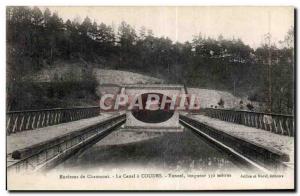 Old Postcard around Chaumont The Bends Canal Tunnel length 350 meters