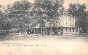 Forest Home Hotel Sylvan Beach New York 1907 Rotograph postcard