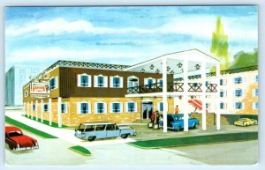 BRANDON, Manitoba Canada ~ RAMADA INN Roadside Motel ca 1960s Postcard