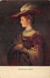 lot393 rembrandt saskia berlin art painting