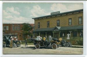Rylander Hotel Cars Geneva Ohio 1910c postcard