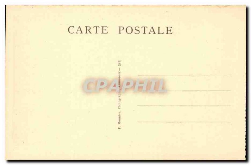 Old Postcard Chamonix Railway Montenvert