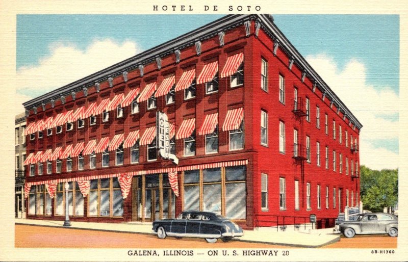 Illinois Galena Hotel De Soto Curteich