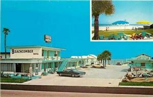 FL, Datona Beach, Florida, Beachcomber Motel, Multi View,  Dexter Press 31368-C