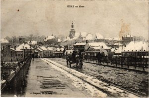 CPA Gray en hiver (1273189)