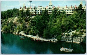 Bathing Facilities and Boat Dock at the Wildmere - New Paltz, New York