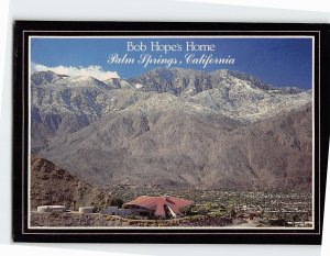 Postcard Bob Hope's Home Palm Springs California USA