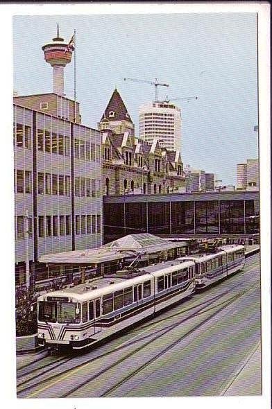 Calgary Transit, South Corridor Rail Line Cars, Alberta,