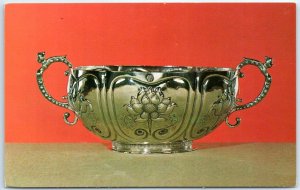 Postcard - Silver Bowl, New-York Historical Society - New York City, New York