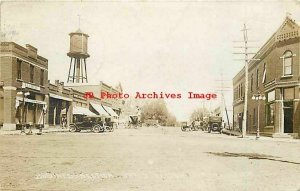 MN, Grand Meadow, Minnesota, RPPC, Second Street, Business Section, Stores