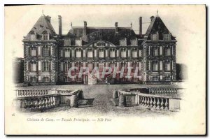 Old Postcard Chateau de Cany Main Facade