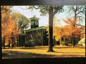 Vintage Postcard 1968 Wabash College Center Hall Crawfordsville Indiana IN