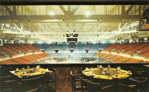 PROVIDENCE, RI Rhode Island   CIVIC CENTER~Dining Overlooking Interior  Postcard