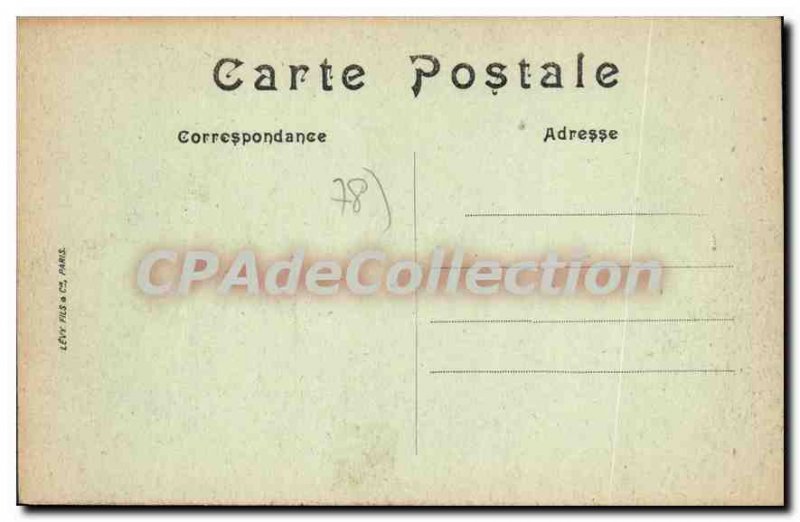 Old Postcard Maisons Laffitte Hotel De Ville