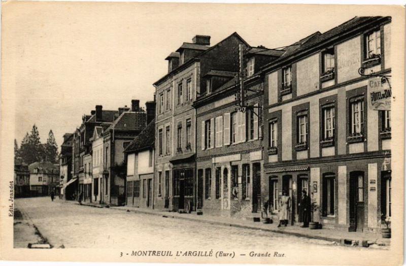 CPA MONTREUIL - L'Argillé - Grande Rue (182714)