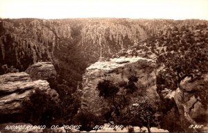 Arizona Chiiricahua National Monument Wonderland Of Rocks Real Photo