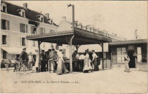 CPA LUC-sur-MER La Pierre a Poissons (1227419)