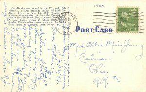 Green Bay Wisconsin 1947 Postcard Beaumont Hotel