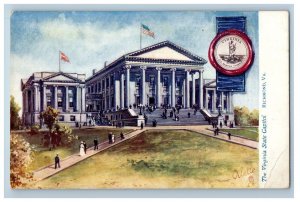 c1910's The Virginia State Capitol Building Richmond VA Tuck's Oilette Postcard