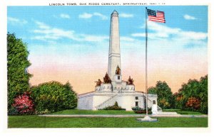 Illinois   Springfield  Lincoln Tomb Oak Ridge cemetaery