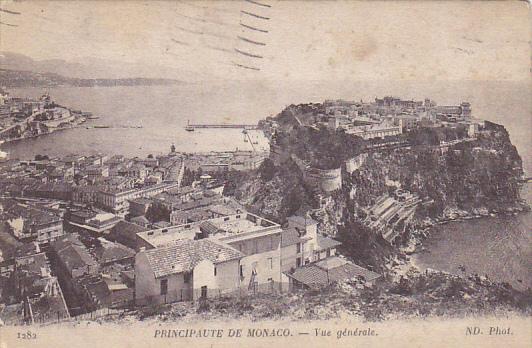 Monaco Vue Generale 1936