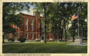 Old Main, Knox College - Galesburg, Illinois IL